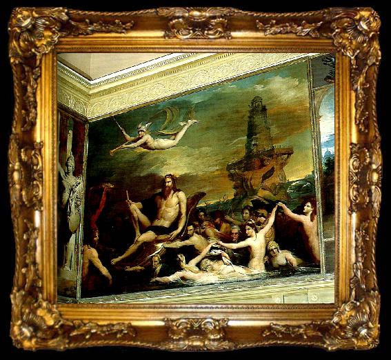 framed  James Barry commerce, or the triumph of the thames, ta009-2